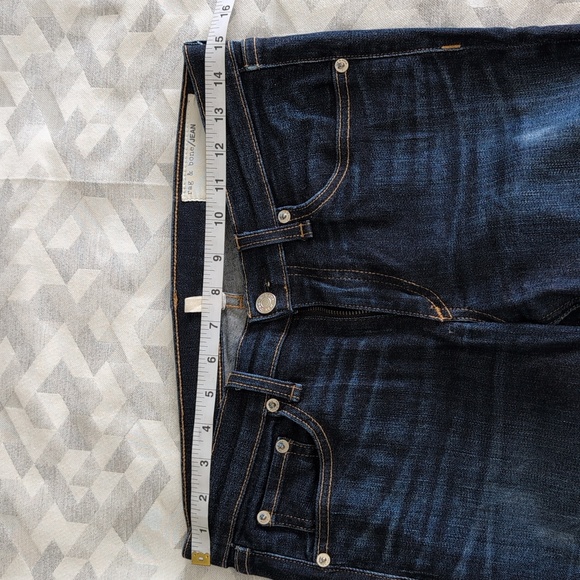 Rag & Bone Dark Blue Skinny Jeans - Picture 7 of 8